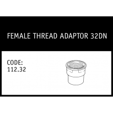 Marley Solvent Joint Female Thread Adaptor 32DN - 112.32 
